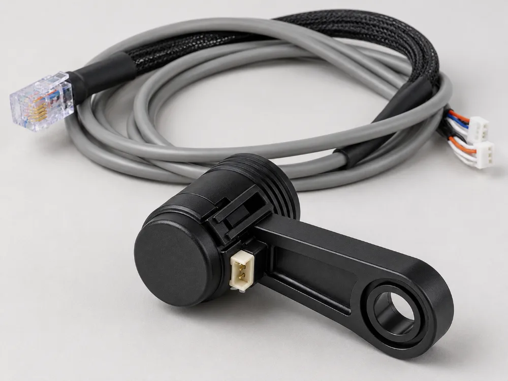 QCC Wiring Harness + Optical Encoders — small hole